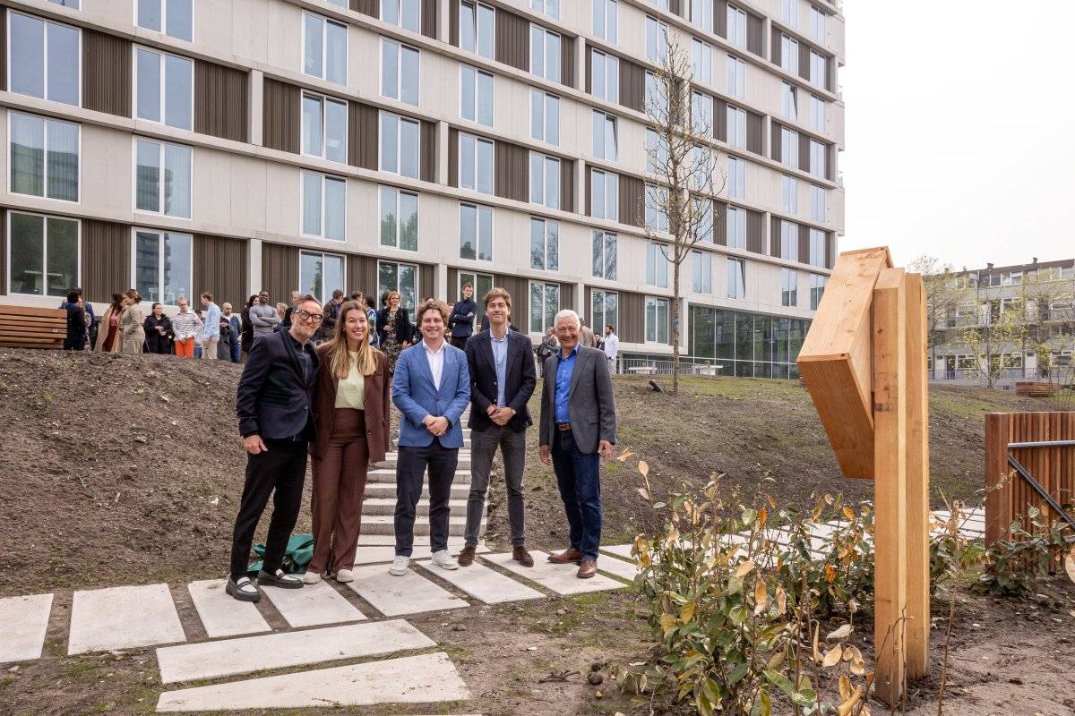 Opening De Baak, Amsterdam Nieuw-West met wethouder Reinier van Dantzig | KondorWessels Vastgoed